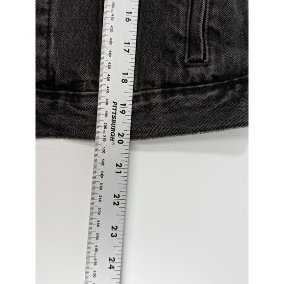 Levi Strauss & Company Women's Original Washed Black Denim Trucker Jacket Sz XS - Picture 11 of 16